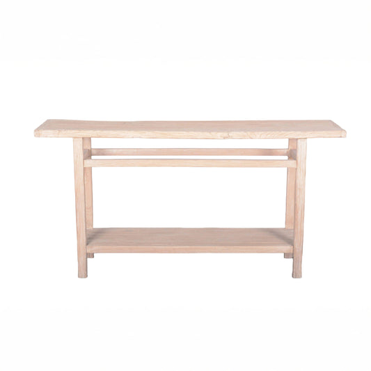 Console en hetre ancien couleur naturel RP Long - Snowdrops Copenhagen