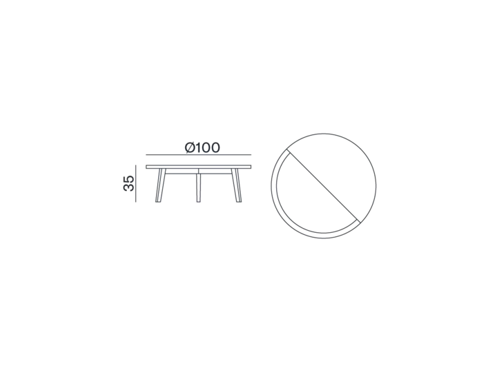 Table basse Gray Gervasoni