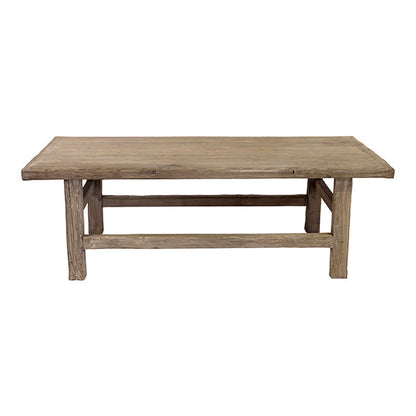 Table basse en orme ancien - Amsterdam Déco