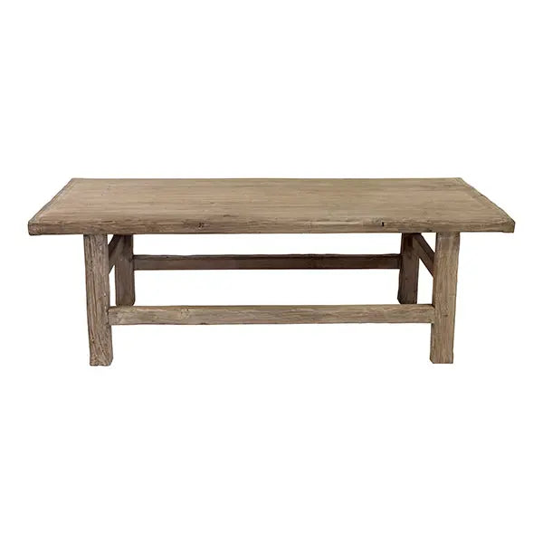 Table basse en orme ancien - Amsterdam Déco