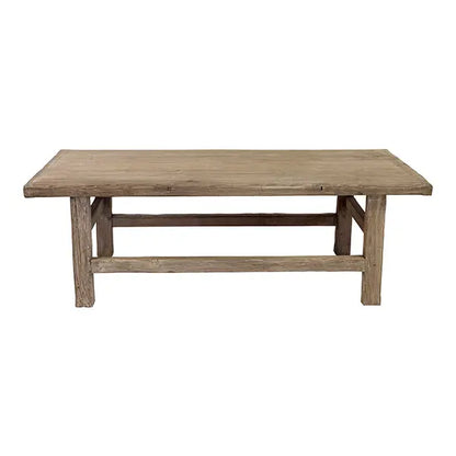 Table basse en orme ancien - Amsterdam Déco