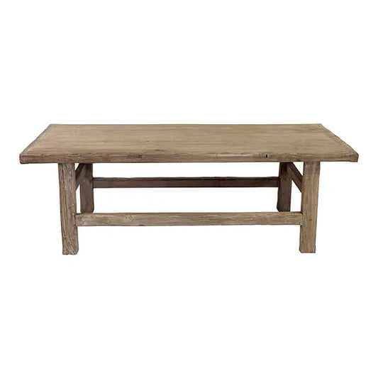 Table basse en orme ancien - Amsterdam Déco