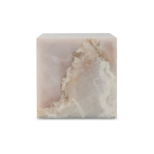 Table basse en Onyx rose - Amsterdam Déco