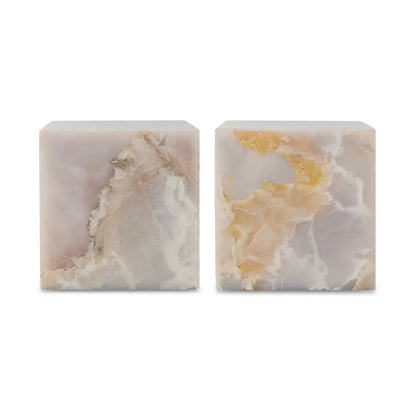 Table basse en Onyx rose - Amsterdam Déco