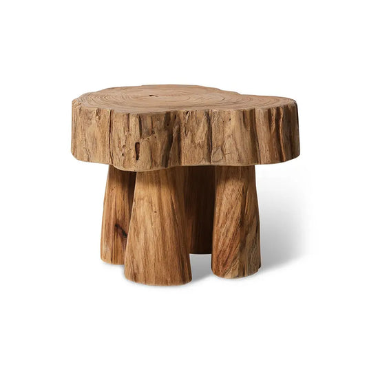 Tabouret en bois Log - Amsterdam Déco