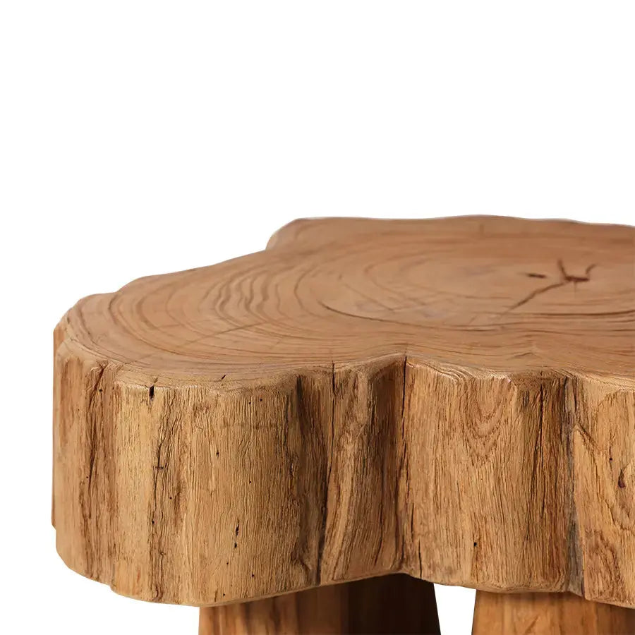 Tabouret en bois Log - Amsterdam Déco