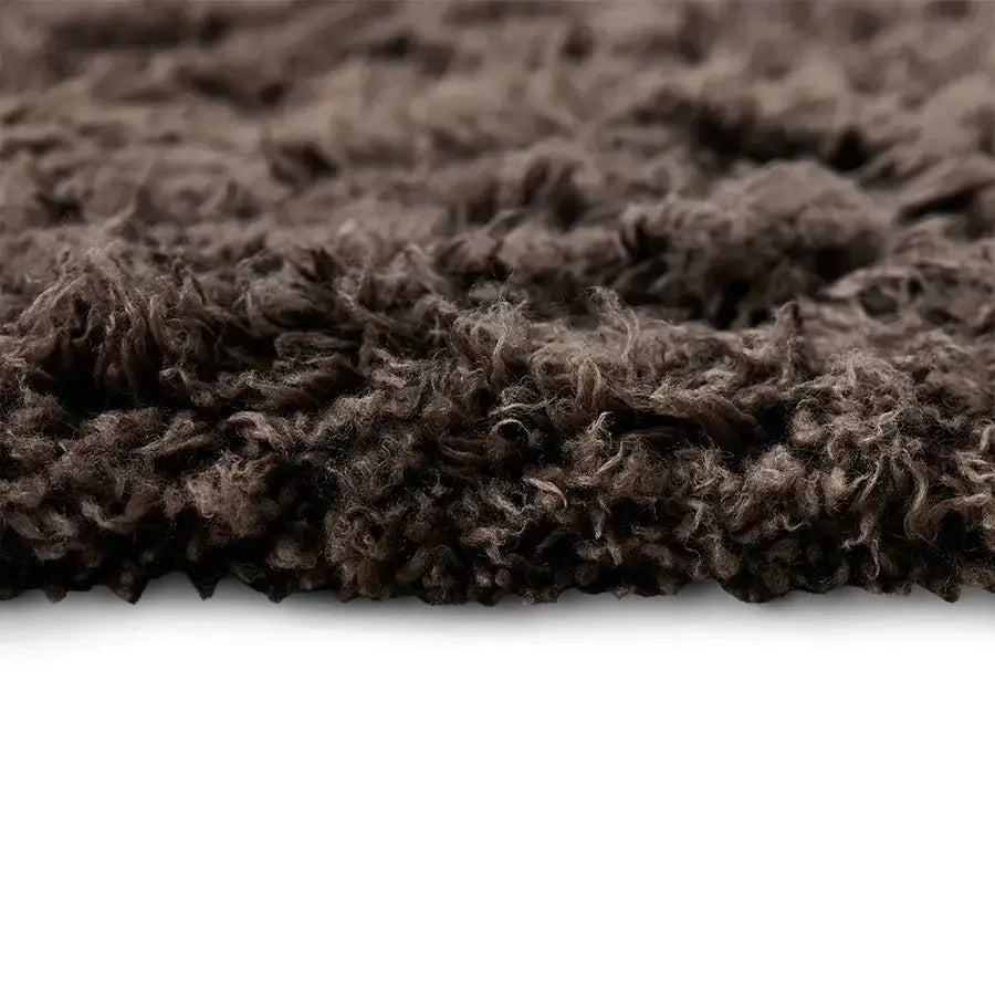 Tapis Fluffy expresso - Amsterdam Déco