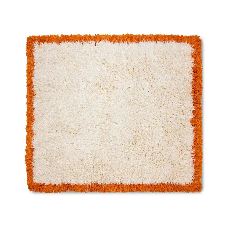 Tapis Fluffy rétro summer - Amsterdam Déco