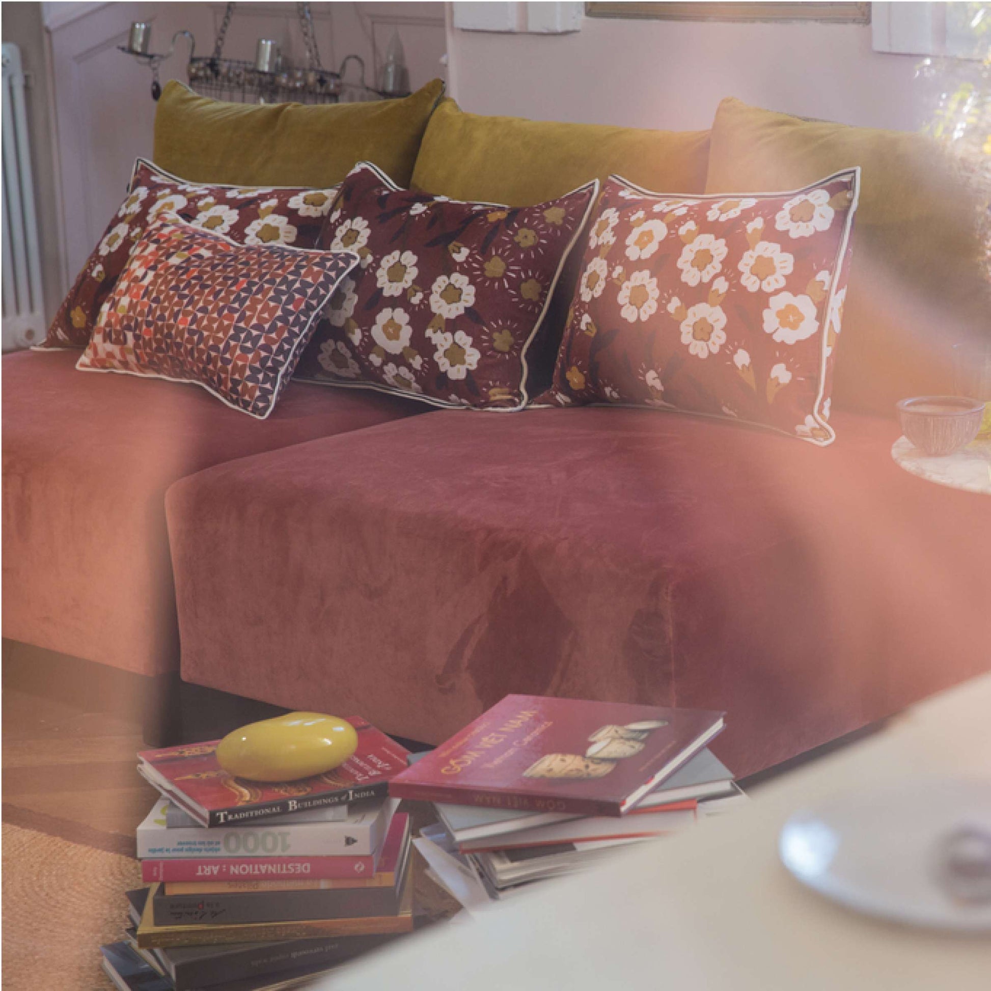 Housse De Coussin Flora Elitis Elitis