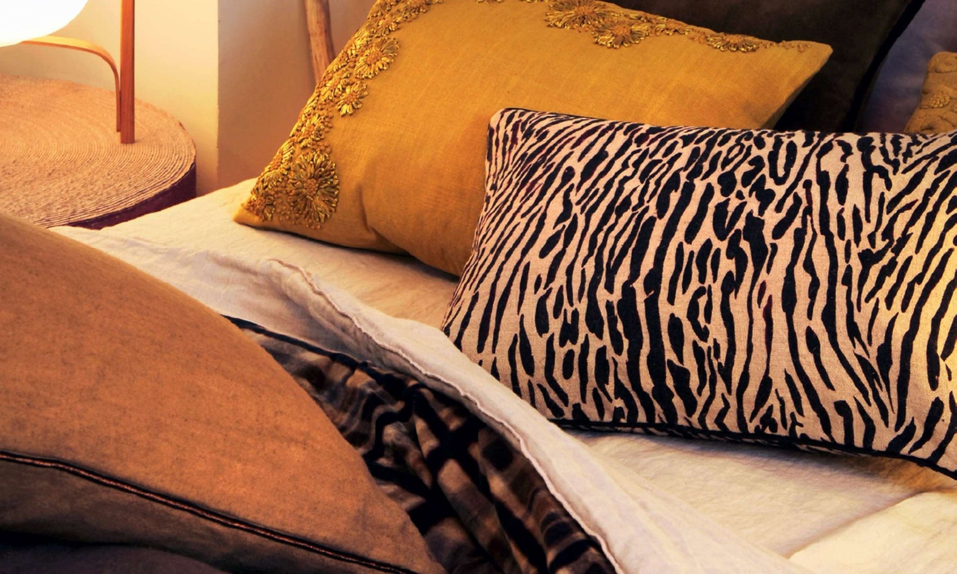Housse De Coussin Elitis - Tiger Elitis