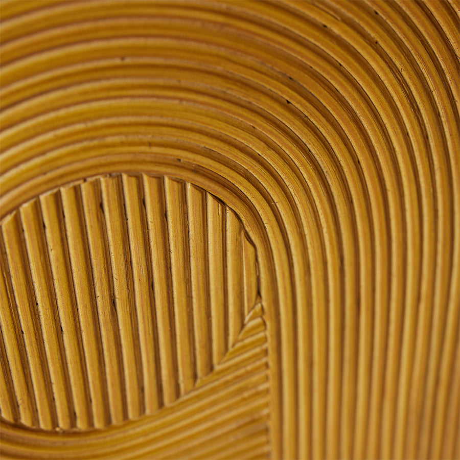 Panneau Mural en Rotin Curl hk living hk living