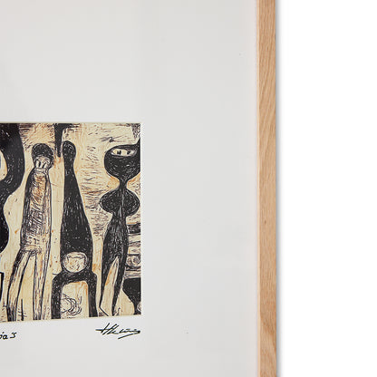 Œuvre Encadrée Funky Ninja's 40x50cm - HK Living - Art Mural Contemporain
