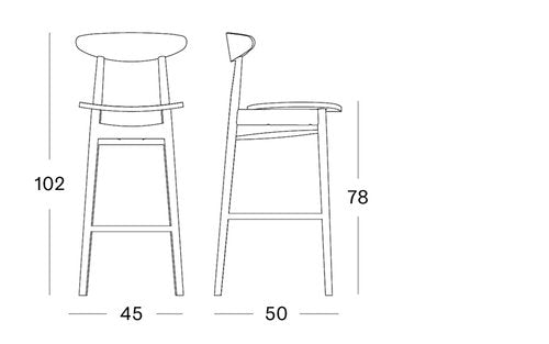 Tabouret Teo vincent sheppard vincent sheppard