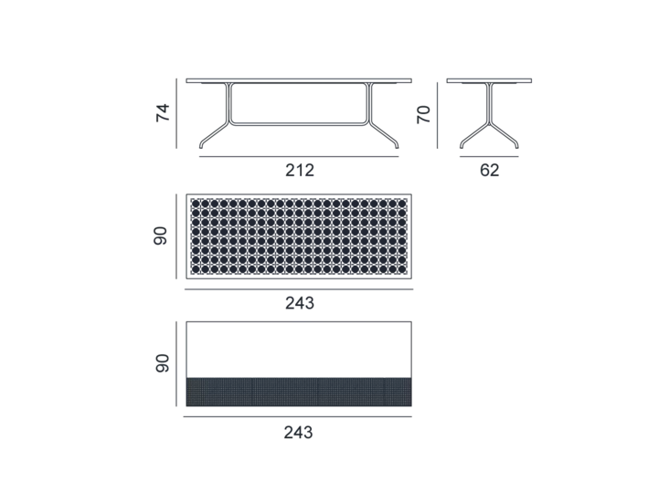 Brise Table N° 33 & 34 & 38