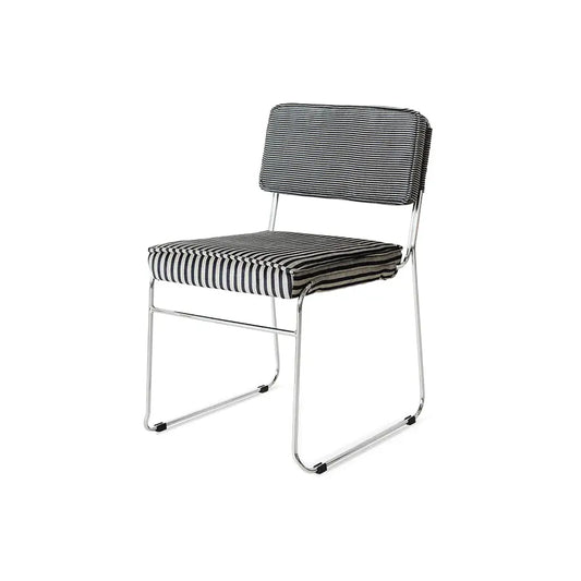 chaise endless rayée monochrome Amsterdam Déco