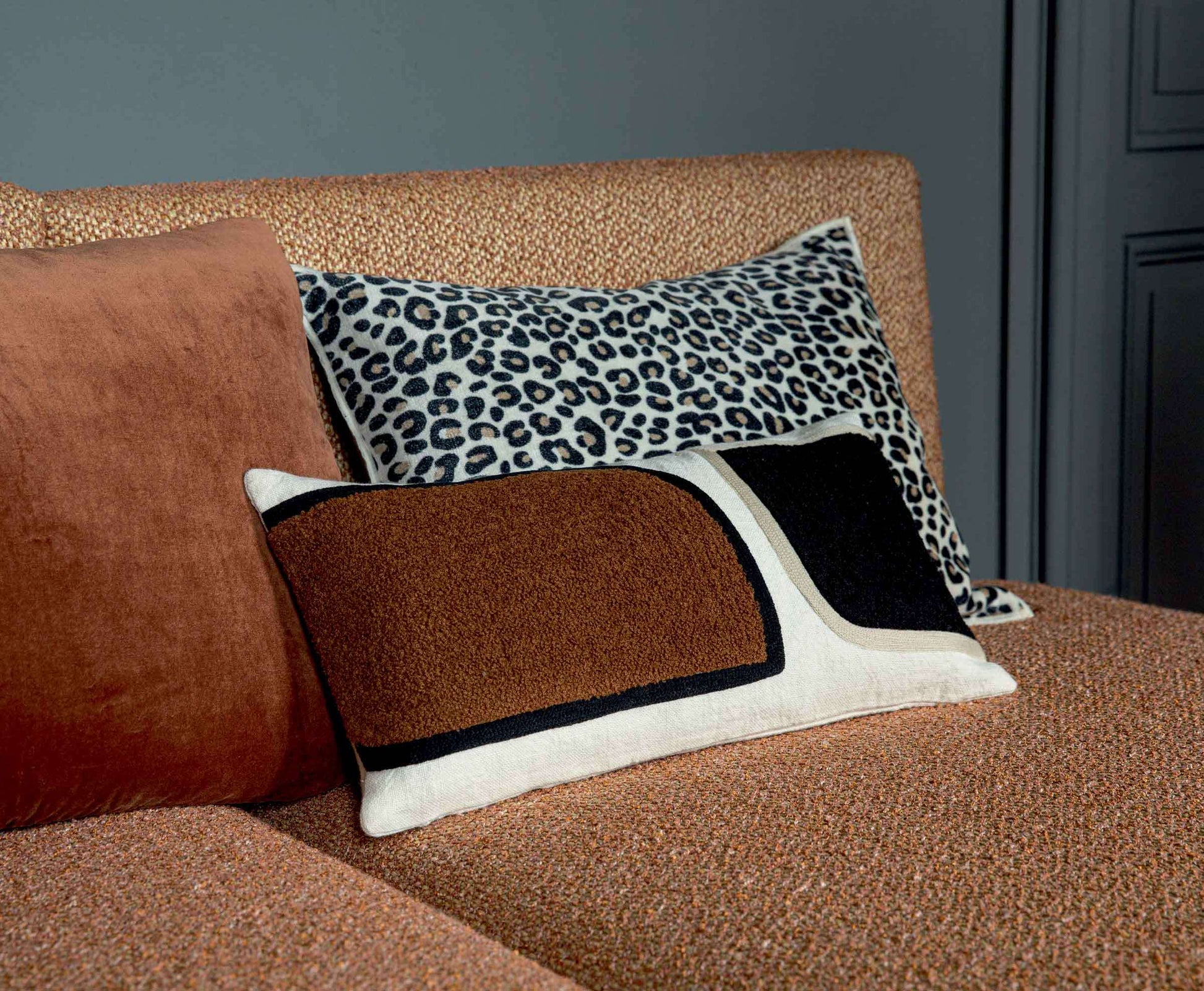 coussin elitis Broceliande - housse 25 x 50 Elitis