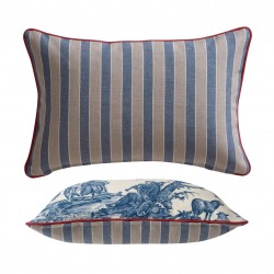 Coussin Gally Élysée Toiles de Mayenne Toiles de Mayenne