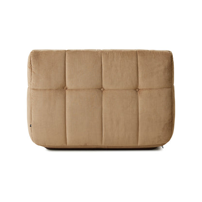 Lazy lounge chair Corduroy Rib Brown hk living hk living