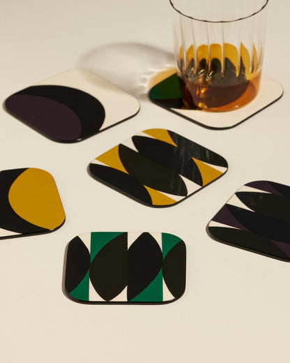Dessous de verre Tchin-Multicolore Maison Sarah Lavoine Maison Sarah Lavoine