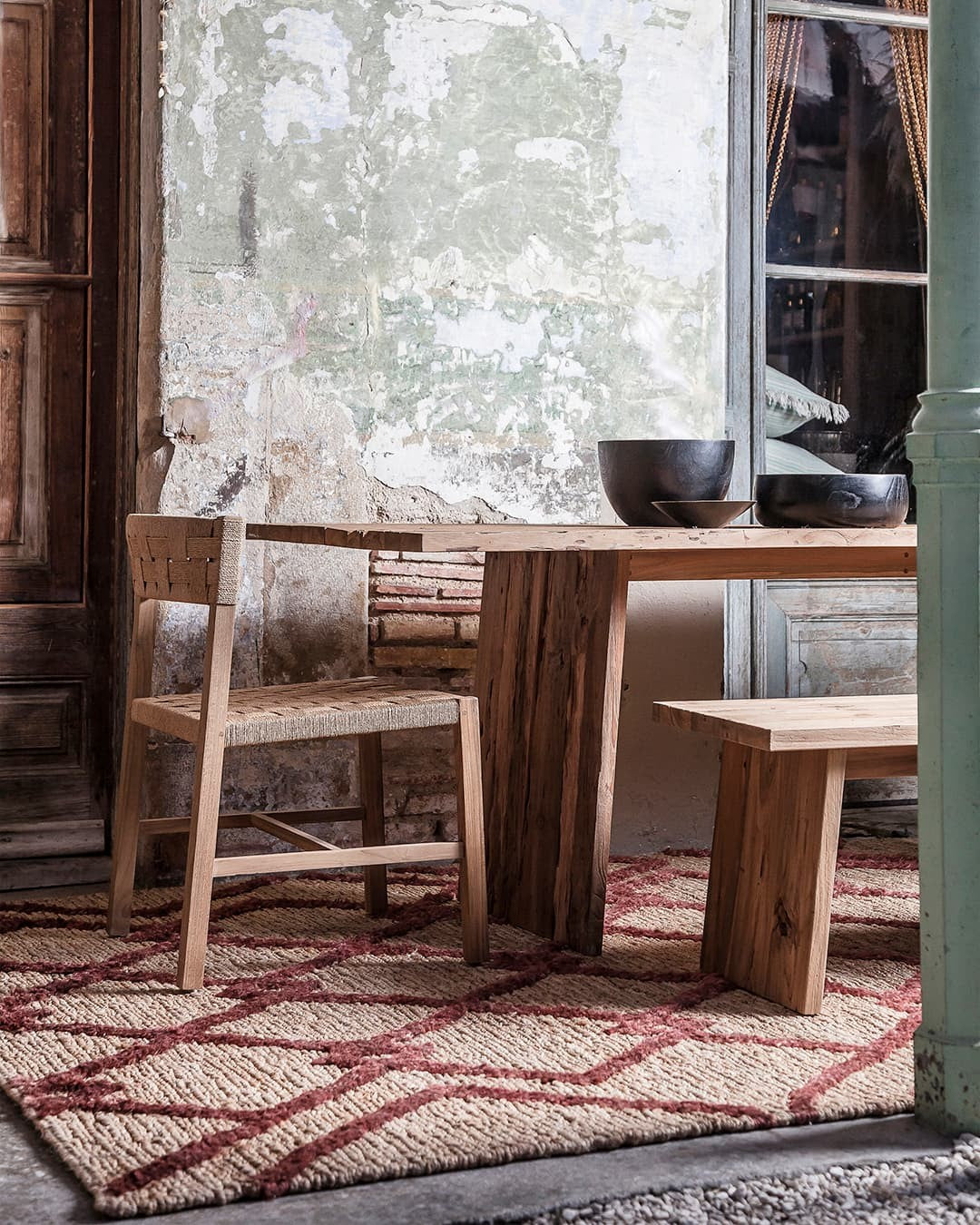 Table Erosi Naturel 220 cm Dareels Dareels