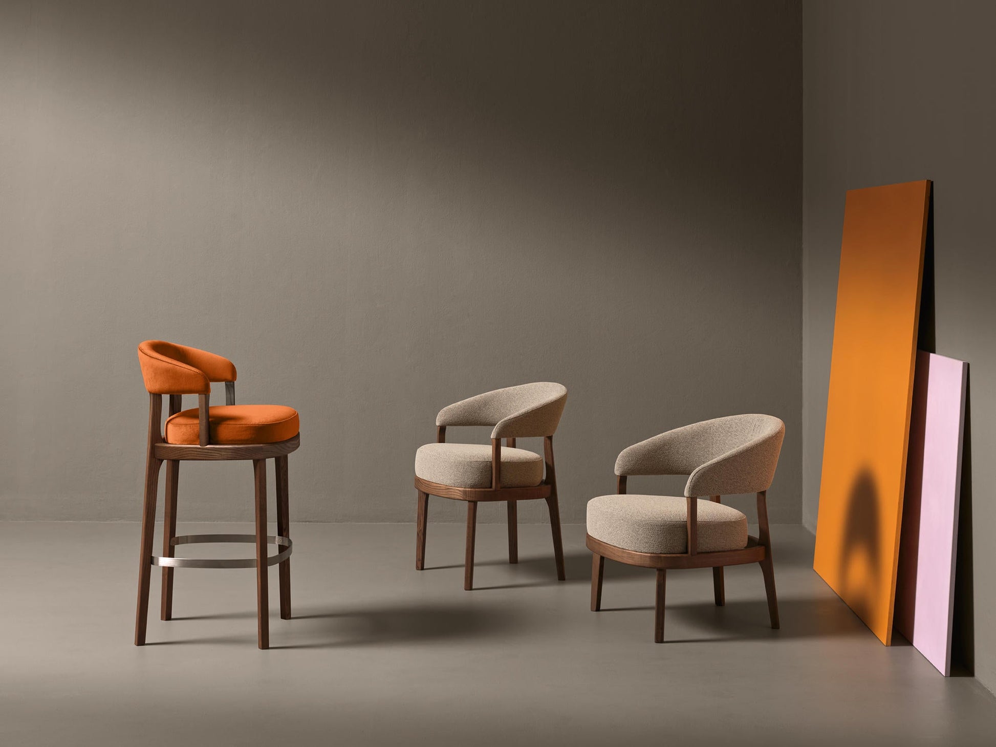 Fauteuil de table Eclipse by Philippe Nigro very wood Very Wood