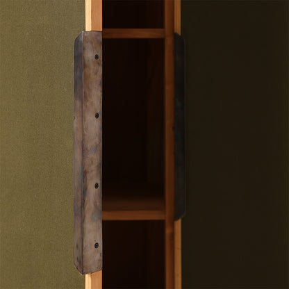 Placard Canvas - HK Living | Meuble Rangement Toile Outdoor Chic