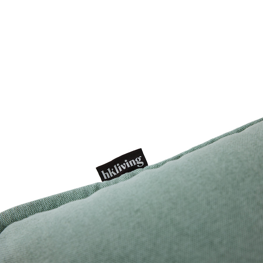 Chaise Lounge Chrome Canvas Mint - HK Living