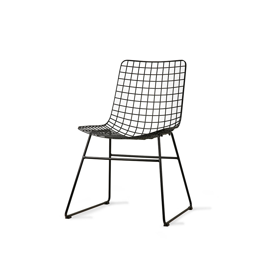 Chaise Metal Wire HK Living - Design Industriel Minimaliste