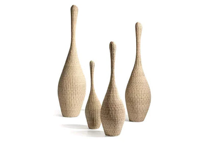 Lampadaire Bolla Gervasoni - Rotin Naturel Design Italien