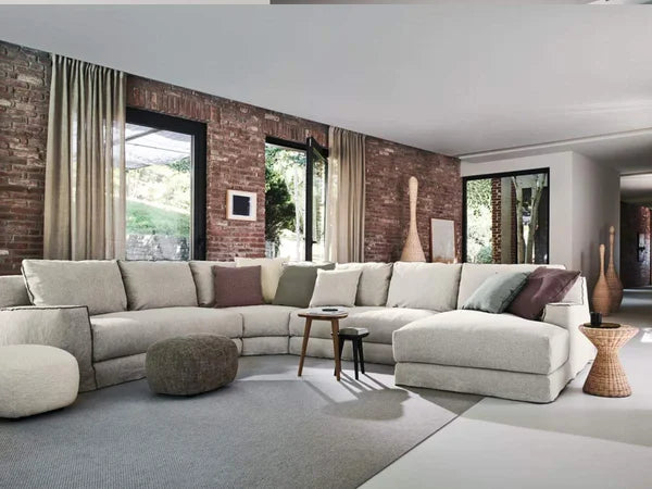Lampadaire Bolla Gervasoni - Rotin Naturel Design Italien