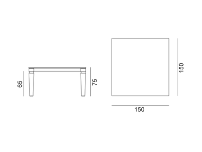 Table Jeko N° 31 & 33 & 34 Gervasoni Gervasoni