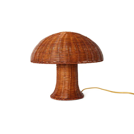 lampe de table en rotin HK Living