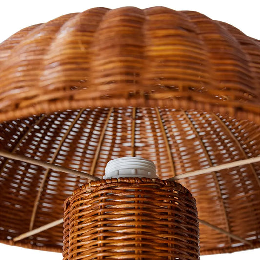 lampe de table en rotin HK Living