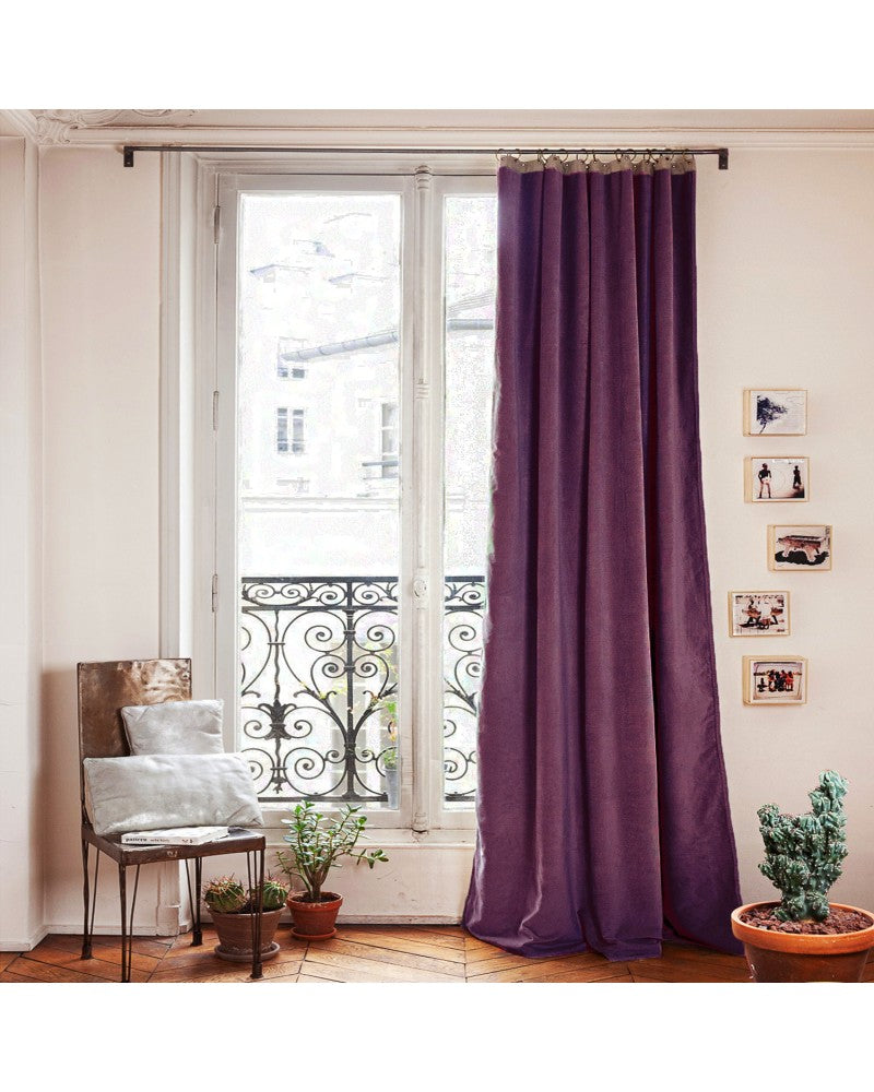 Rideaux Épais Occultants Médicis - en fil d'indienne en fil d'indienne