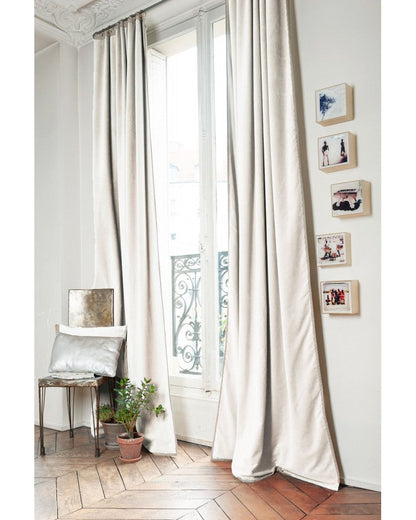 Rideaux Épais Occultants Médicis - en fil d'indienne en fil d'indienne