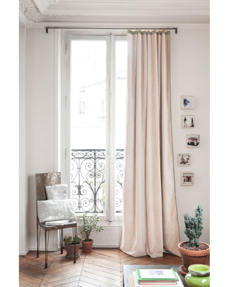Rideaux Épais Occultants Médicis - en fil d'indienne en fil d'indienne