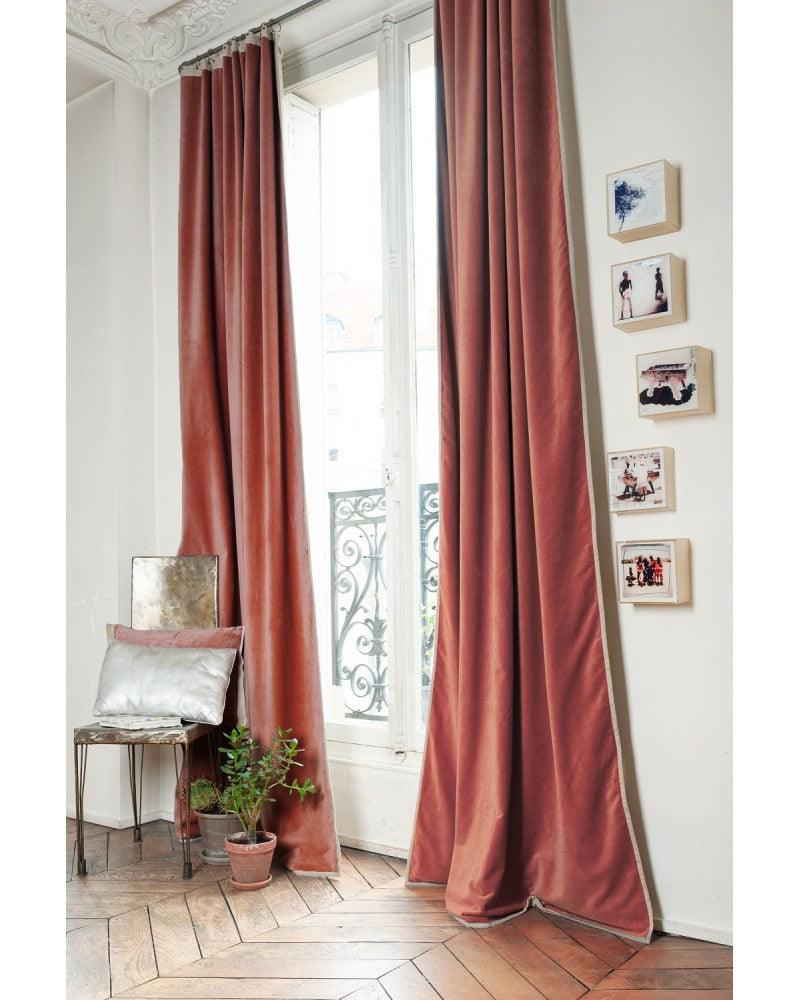 Rideaux Épais Occultants Médicis - en fil d'indienne en fil d'indienne