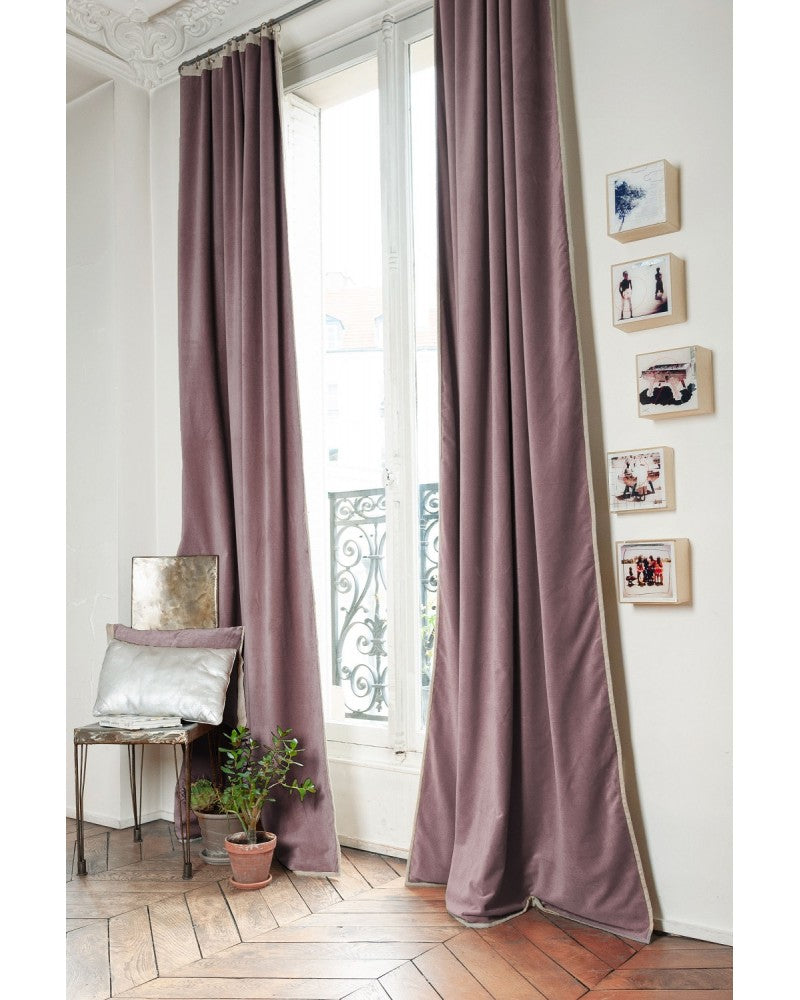Rideaux Épais Occultants Médicis - en fil d'indienne en fil d'indienne