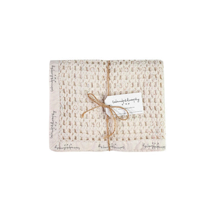 Serviettes en Nid D'abeille Mireille Bed & Philosophy Bed & Philosophy