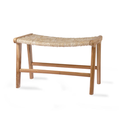Lounge Ottoman Abaca/Teak hk living hk living