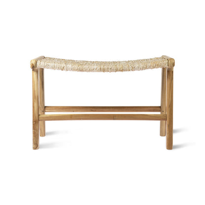 Lounge Ottoman Abaca/Teak hk living hk living