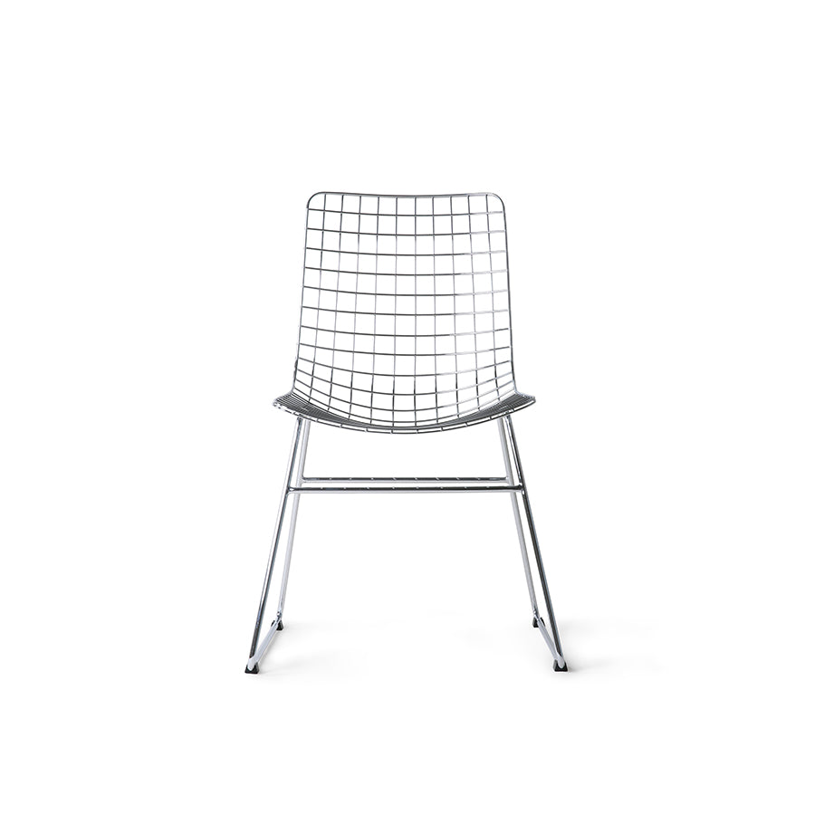 Chaise Metal Wire HK Living - Design Industriel Minimaliste