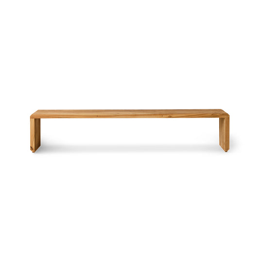 Banc Slatted en Teck 180x27cm - HK Living | Mobilier Scandinave