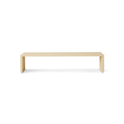 Banc Slatted en Teck 160x27cm - HK Living | Design Scandinave