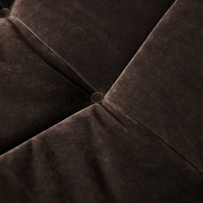 Lazy Lounge Chair Royal Velvet Espresso hk living hk living