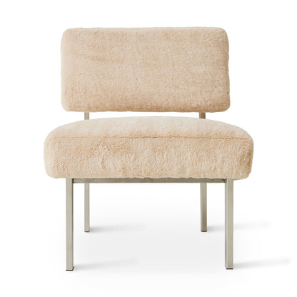 Fauteuil Fourrure Champagne hk living hk living