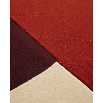 Tapis Esprit Libre Maison Sarah Lavoine - Terra Aubergine Écru