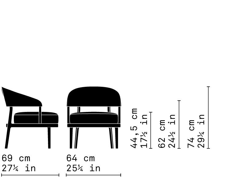 Fauteuil bas Eclipse by Philippe Nigro very wood Very Wood