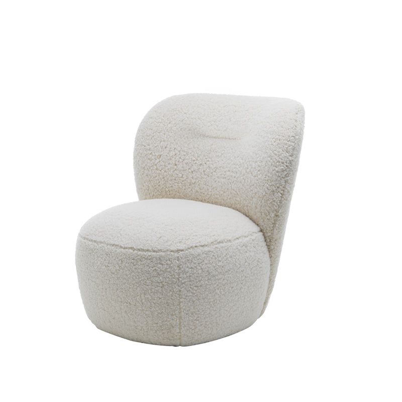fauteuil Gervasoni Loll 07 F - tissu Polar bear