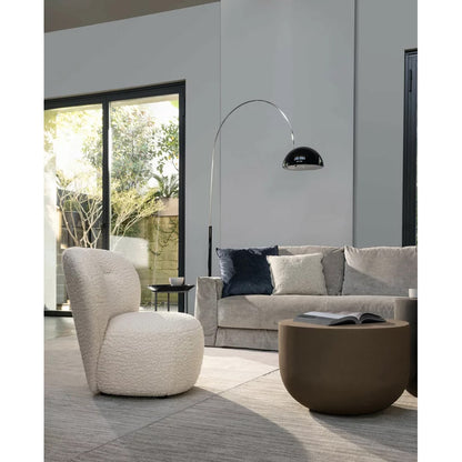 fauteuil Gervasoni Loll 07 F - tissu Polar bear